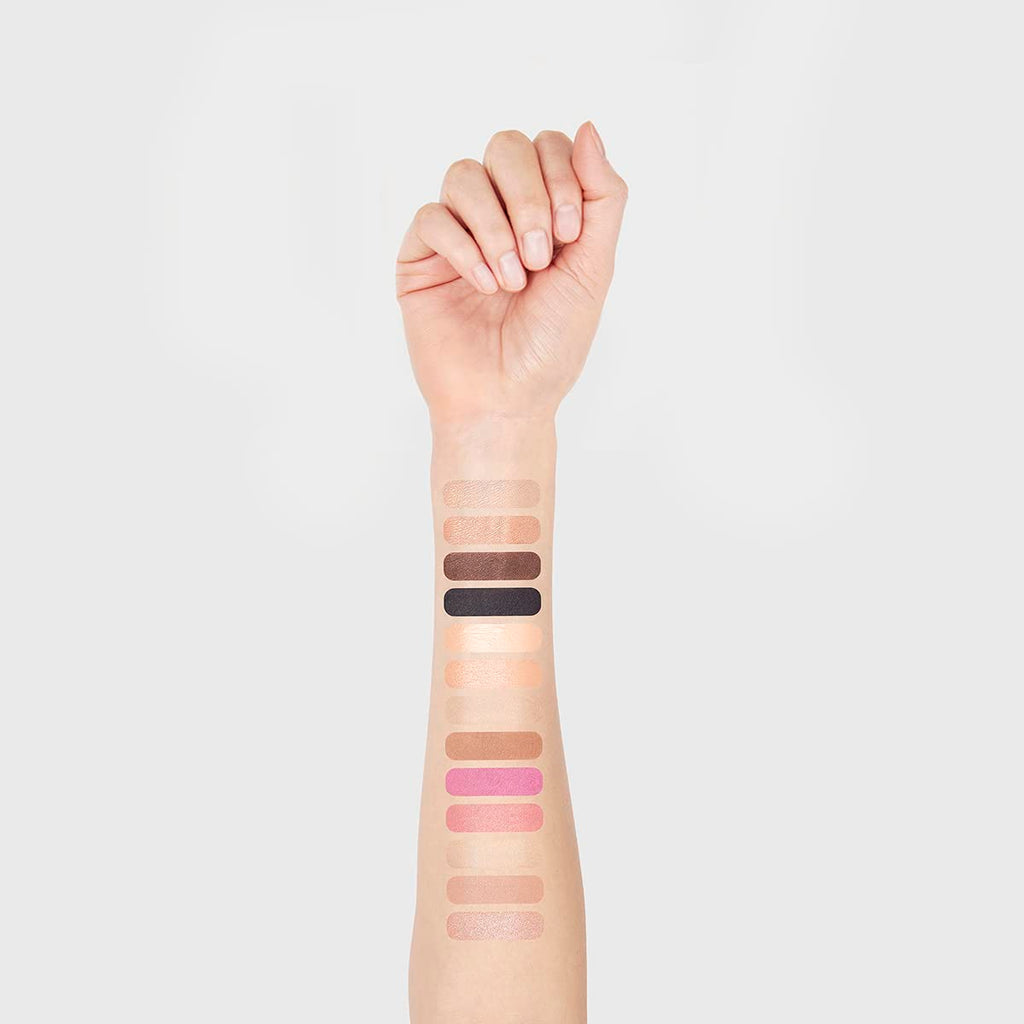 Woosh Beauty Fold Out Face Makeup Palette for Women, Nonrefillable – All-in-One Face Makeup Kit with Foundation, Concealer, Contour, Blush, Highlighter, Eyeshadow – Curated Shades by Skin Tone
