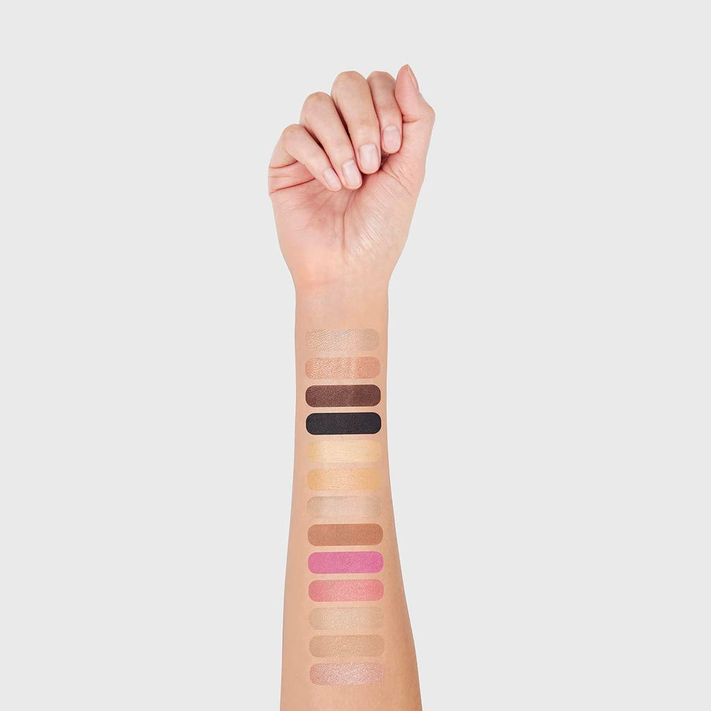 Woosh Beauty Fold Out Face Makeup Palette for Women, Nonrefillable – All-in-One Face Makeup Kit with Foundation, Concealer, Contour, Blush, Highlighter, Eyeshadow – Curated Shades by Skin Tone
