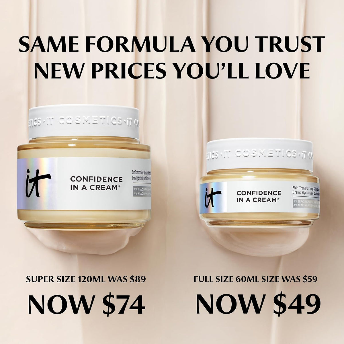 IT Cosmetics Confidence in a Cream Anti-aging Hydrating Facial Moisturizer