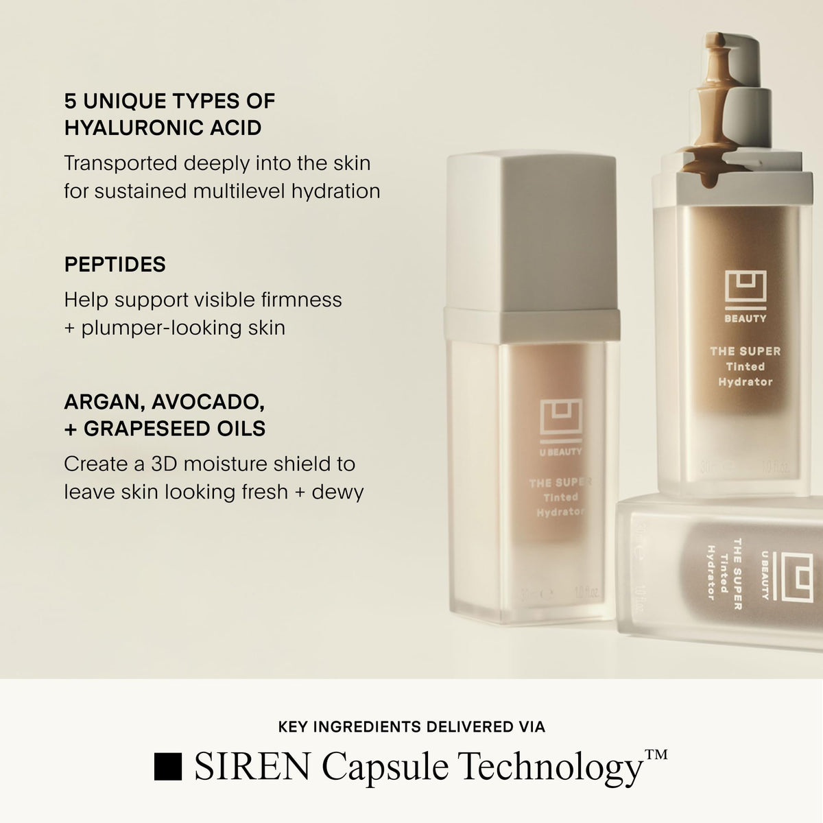 U Beauty The Super Tinted Moisturizer - Shade 4 - 1.0 oz