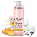 Olay Super Serum Body Wash for Women, For Extra Dry Skin, 18.5 fl oz
