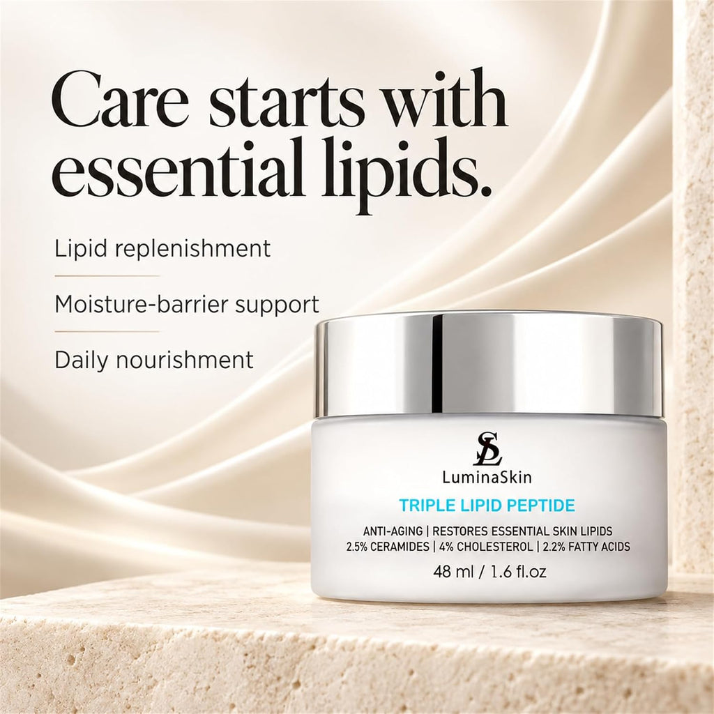 Triple Lipid Peptide - Restore & Fix Mature Skin Advanced Anti-Aging Cream for Radiant, Smooth Skin