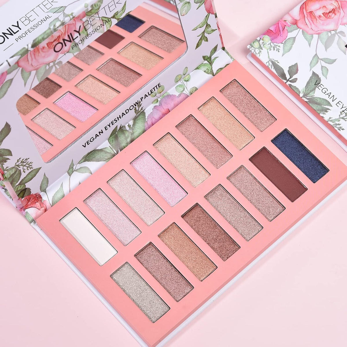Organic Makeup Vegen Eyeshadow Palette with Mirror