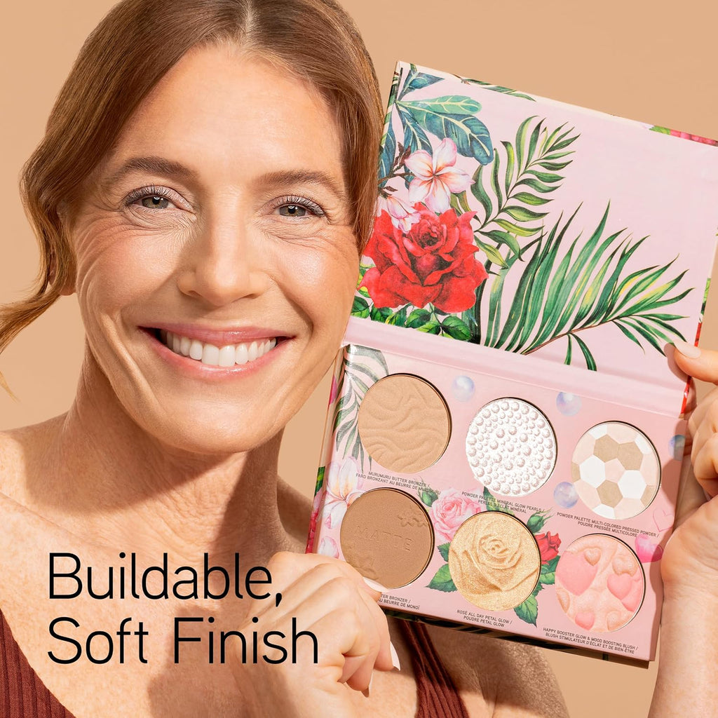 Physicians Formula All-Star Face Palette, Velvety-Smooth Buildable & Blendable Formulas,Versatile Matte and Multidimensional Shades, Cruelty-Free & Vegan - Natural